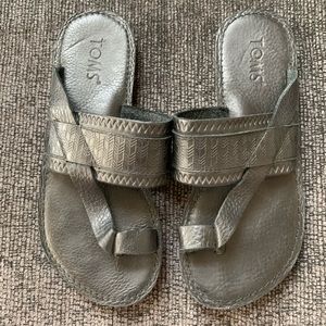 TOMS Black Sandals